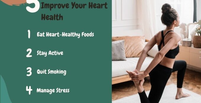 Heart health, Healthy habits, Preventive care, Cardiovascular health, Healthy eating, Exercise tips, Stress management, Quit smoking, Wellness, Lifestyle changes